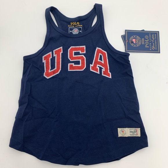 Polo Ralph Lauren Other - 4/$25 Polo Ralph Lauren Blue Girl’s Tank 4/4T NEW